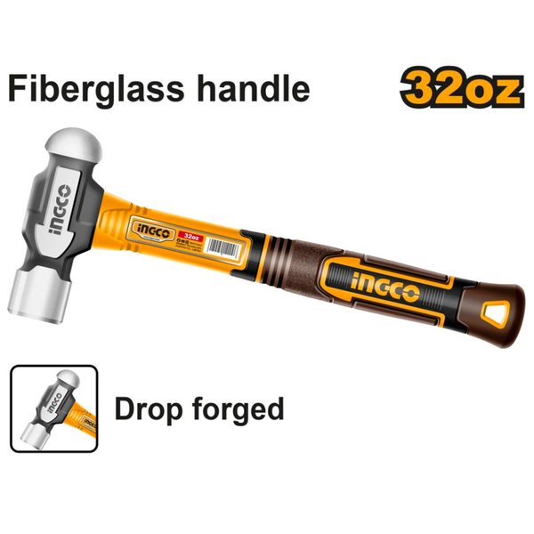 Ingco Ball Pein Hammer 900g
