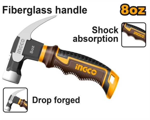 Ingco Mini Claw Hammer 200g