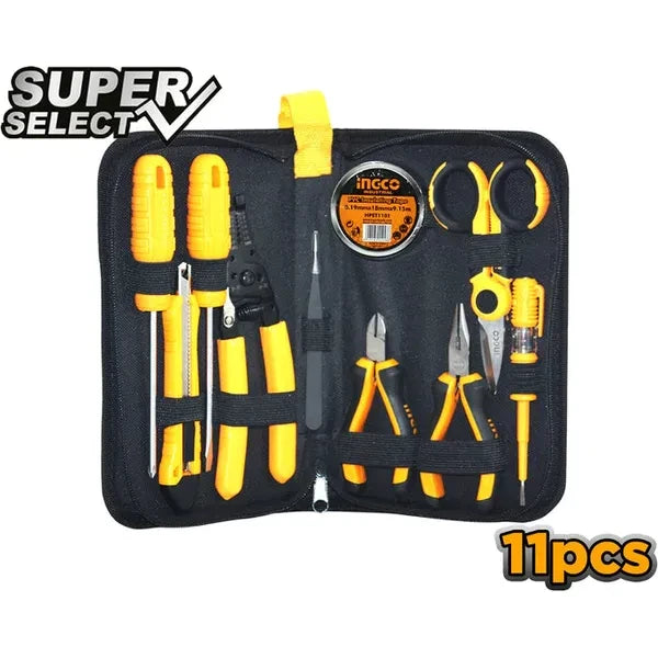 Electricians Tool Kit Ingco 11pc