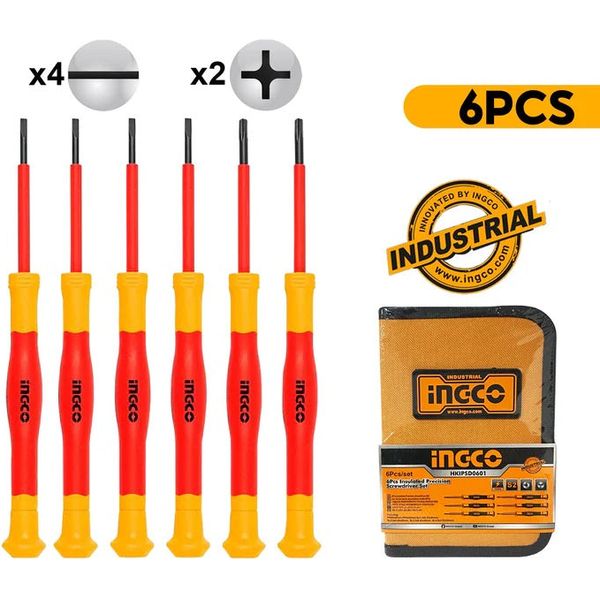 6pcs Insulated VDE Precision Screwdriver