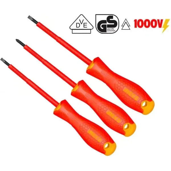 Screwdriver Set Ingco VDE PH 3pc