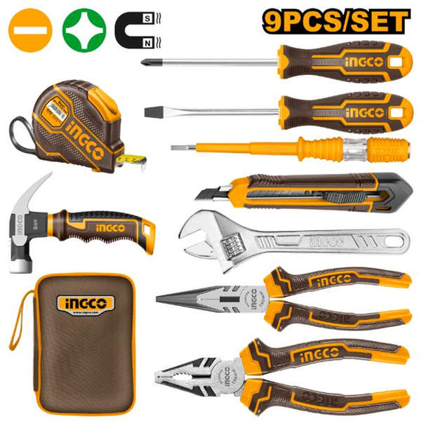Ingco 9 Piece Electricians Tool Set