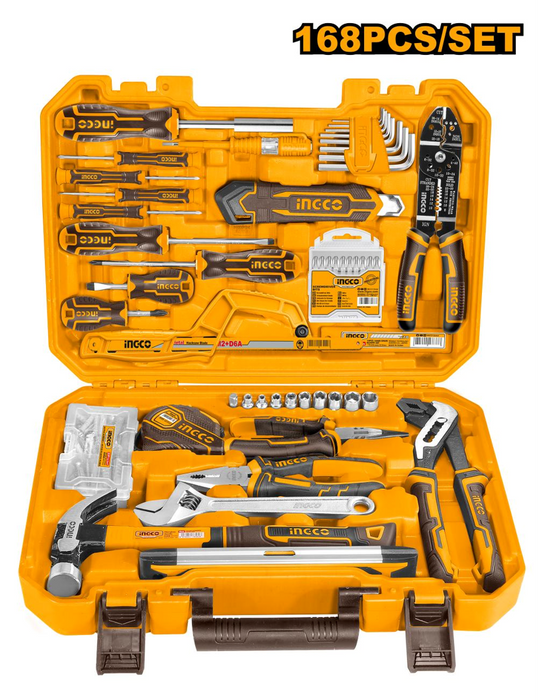 Ingco 168 Piece Toolkit in Case