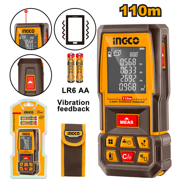 Ingco Distance Laser Detect 0.5-100m
