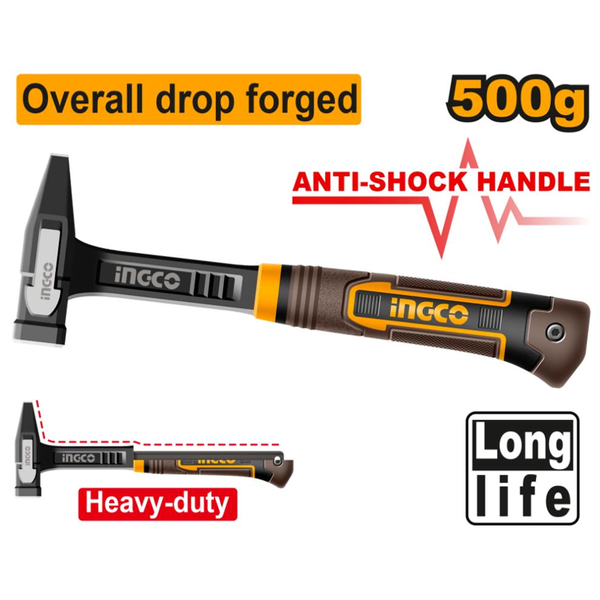 Ingco Machinist Hammer Anti Shock 500gr