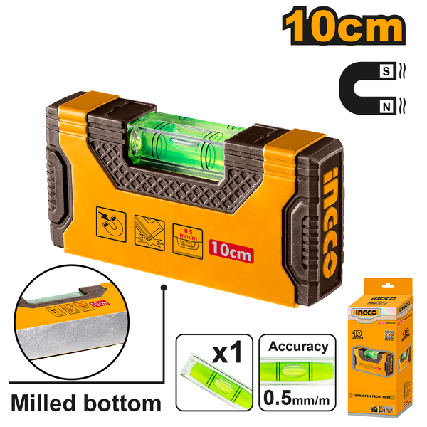 Ingco Magnetic Level Handy 10cm.