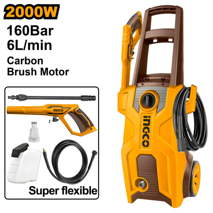 Ingco High Pressure Washer 2000W 6L/min