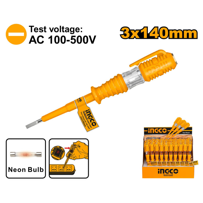 Screwdriver Test SL 140mm AC100-500V