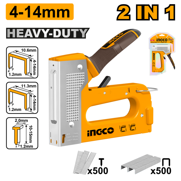 Ingco Handheld Staples Gun 4-14mm For Sale | Brite Lighting