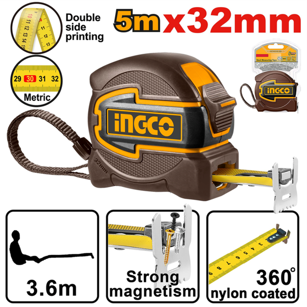 Ingco 5x32mm Tape Measure