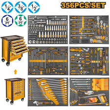 Ingco 356 Pcs Tool Chest Set in 7 Draw