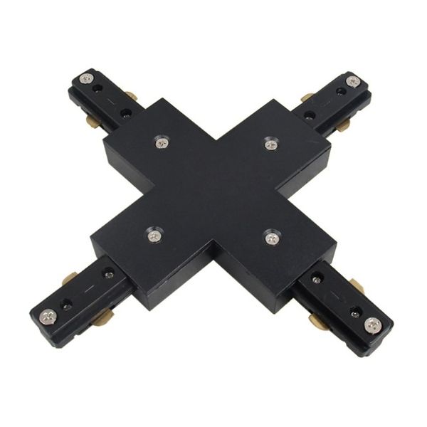 Track Light X Connector 2W BLK