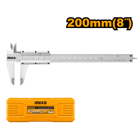 Ingco 200mm Vernier Caliper 0.05mm