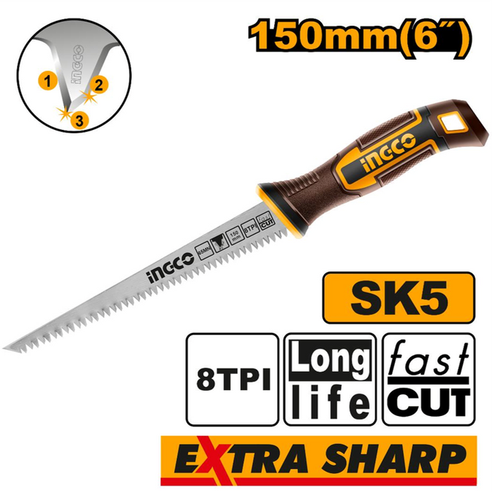 Ingco Wall Board Saw 150mm