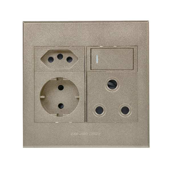 Veti3 Wall Plug Bronze 4x4.