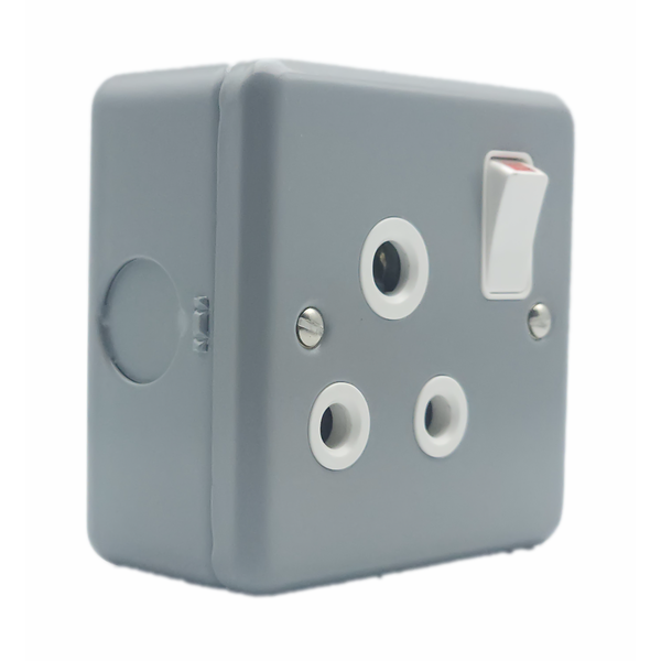 Lear Industrial Single Plug Silver Steel