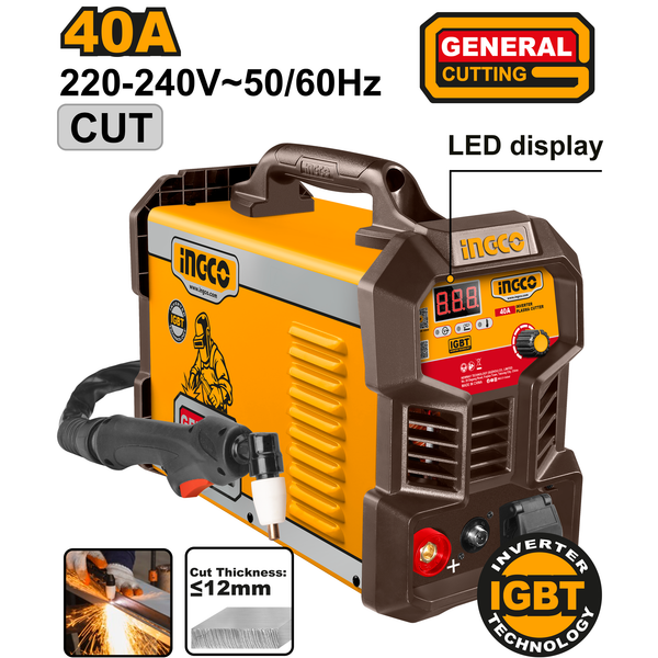 Ingco Plasma Cutter Welding Machine 12mm