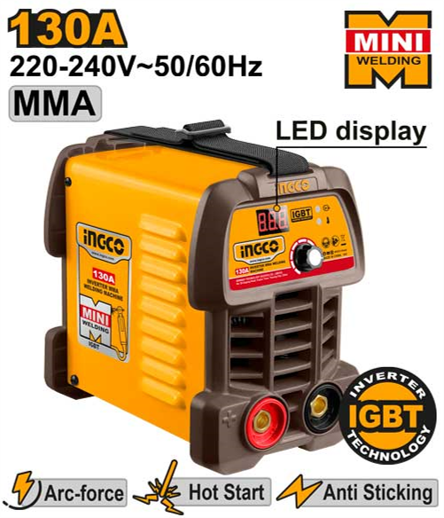 Ingco Inverter MMA Welding Machine 130A