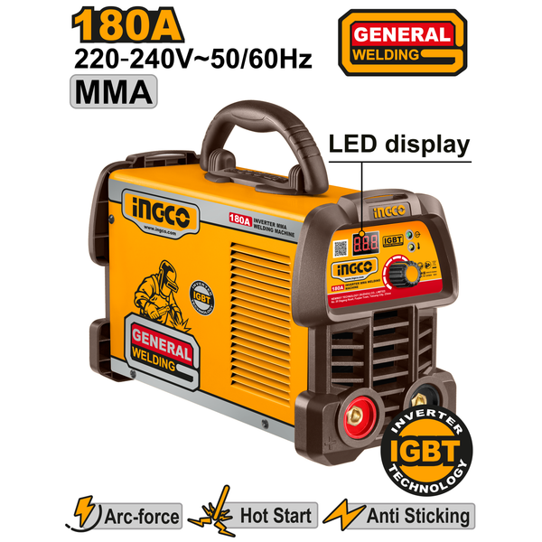 Ingco Welding Machine 180A 220V IGBT
