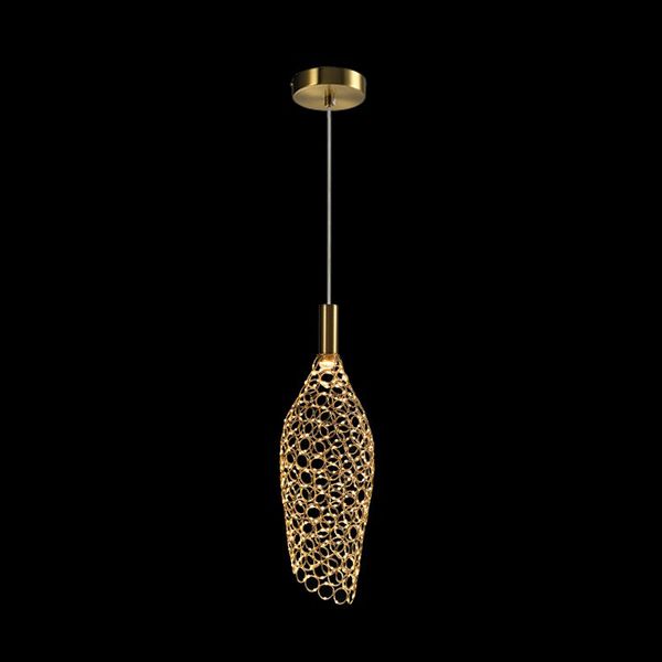 K Light Long Metal Ring Pendant 3000K