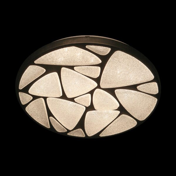 LED Ceiling Light 24W Pebble - Black