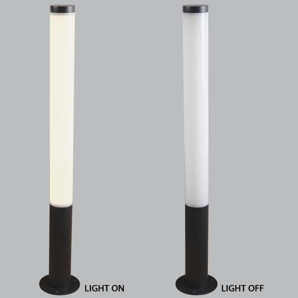 Brightstar Outdoor Bollard Blk LFL044 WW