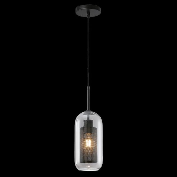 K Light New York Cylinder Glass Pendant