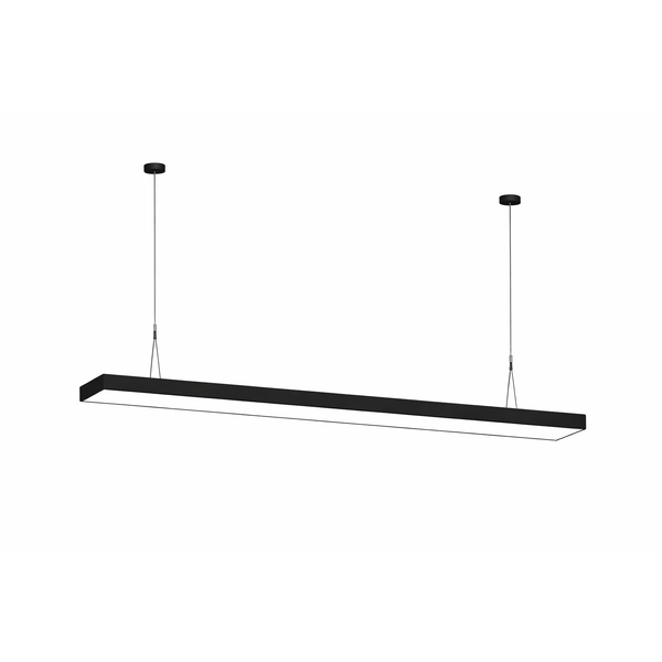 Luxn Led Linear Office Light Black