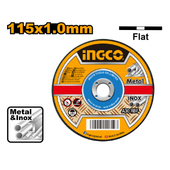 Ingco Abrasive Metal Cutting Disc 115x1