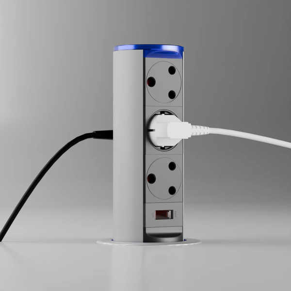 Popup Powerdock Multiplug MK2 W/Charger