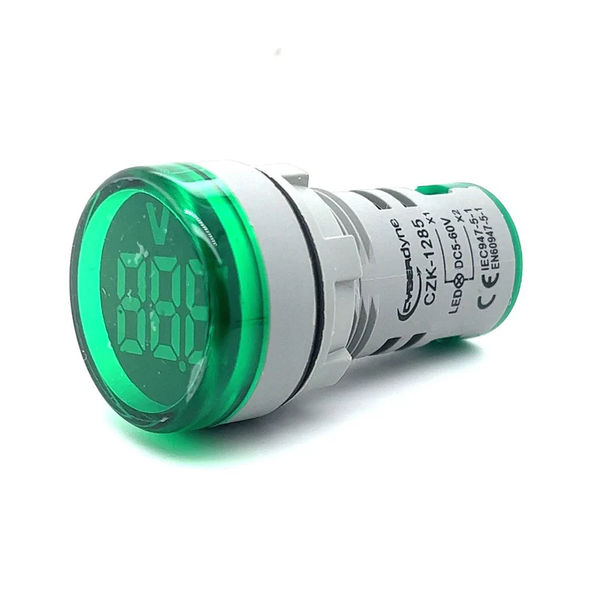 Chint Ammeter with Green I/Light 22mm