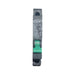 NUR NUH1-63 single-pole circuit breaker with green on/off switch and 63A rating