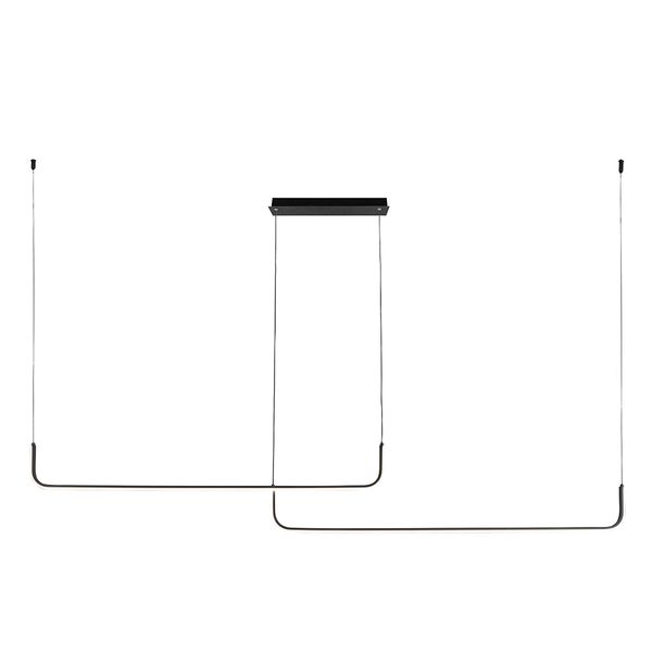 Aro Pendant Black LED 40W 4000K 3CCT