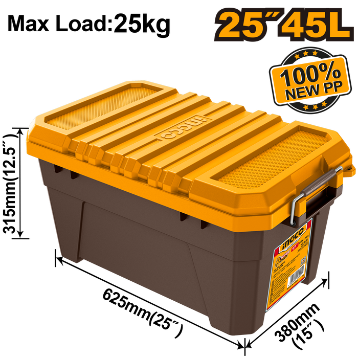 Ingco Tool Box Organizer 625x380x31mm