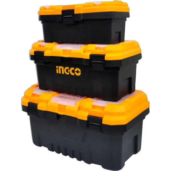 3Pc Tool Box Set Ingco
