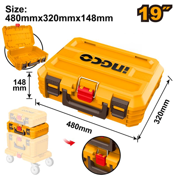 Ingco Stackable Tool Box Organizer