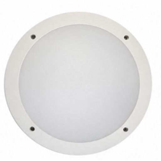 Luxn Nova Round Bulkhead Blk 1XE27