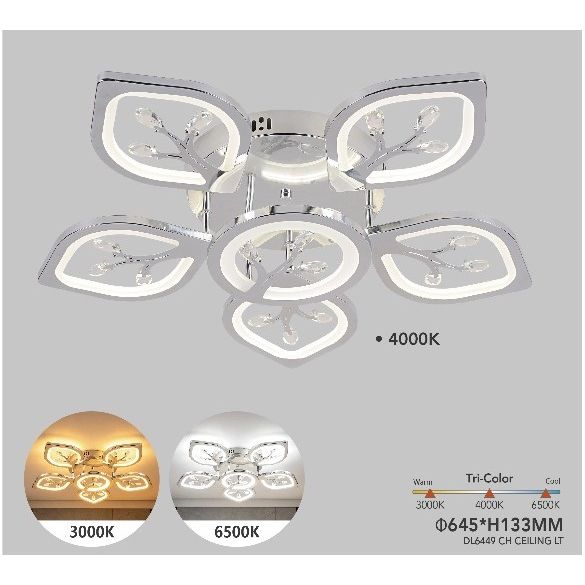 HT Dining Ceiling Light 3CCT DL6449