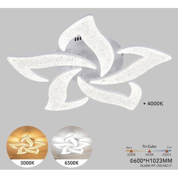 HT White Dining Ceiling Light DL6450