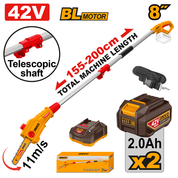 Ingco Pole Saw Kit 42V