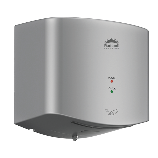 Radiant Hand Dryer Silver.