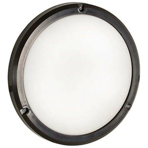 Radiant B/Head Round Black 1xE27 28W