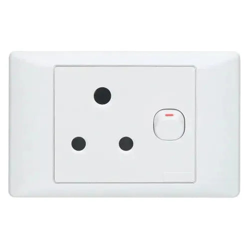 Light Plug Single Redisson 4x2 Single Wall Plug - Brite Lighting