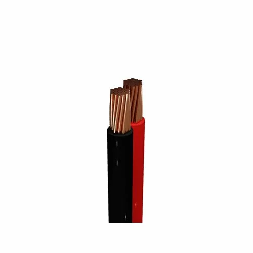 Ripcord Cable 4mm Red/Black Per Meter