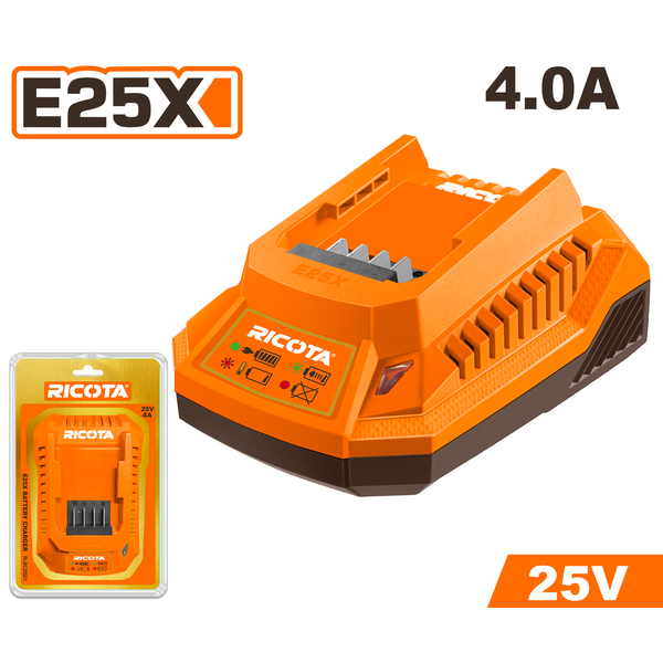 Ricota Charger 25V E25x4Amp