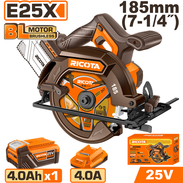 Ricota Circular Saw Kit 185mm 25V