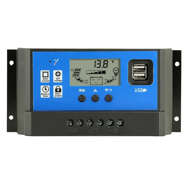 30 Amp 12/24V PWM Charge Controller