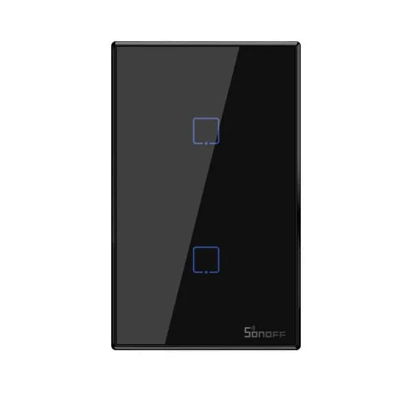 Sonoff Smart L/Switch 2CH WiFi/RF Black