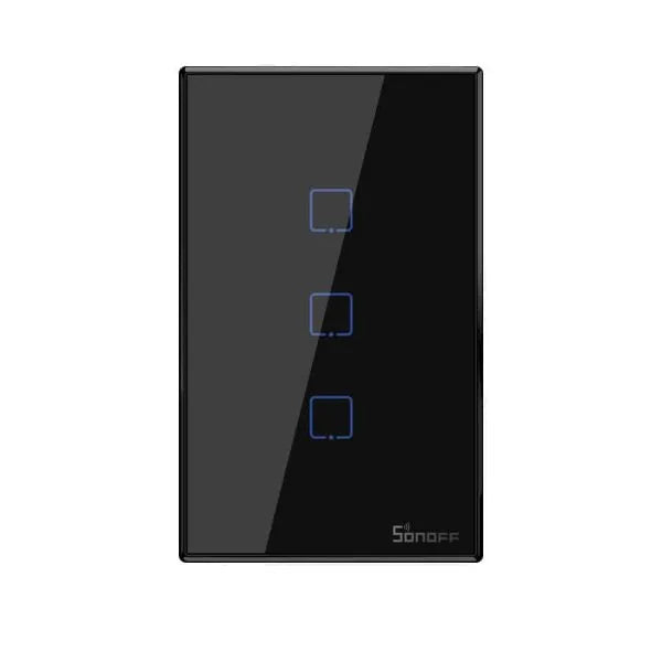 Sonoff Smart L/Switch 3CH WiFi/RF Black