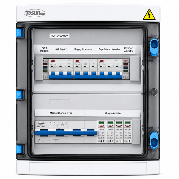 DB Din Surface AC Combiner Box 6KA-12KW